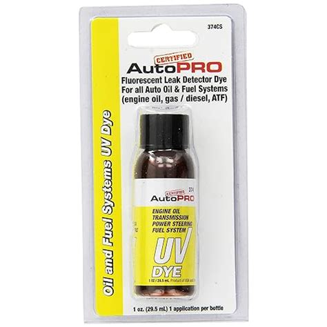 power steering uv dye|InterDynamics Certified Auto Pro Oil and Fuel System UV Dye。